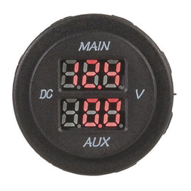Dual Battery LED Voltmeter - 0