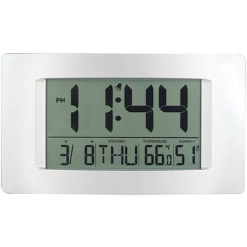 Multi-Function LCD Wall Clock - 0