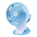 Mini Rechargeable Fan w/ Clamp Mount-1