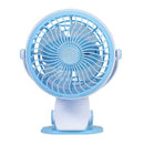 Mini Rechargeable Fan w/ Clamp Mount-2