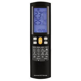 Universal Remote Control for Air Conditioners w/ Backlit LCD