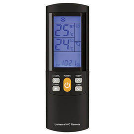 Universal Remote Control for Air Conditioners w/ Backlit LCD - 0