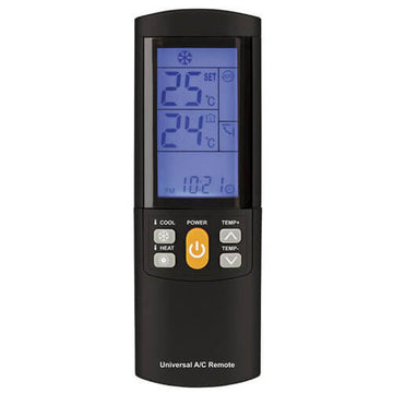 Universal Remote Control for Air Conditioners w/ Backlit LCD - 0