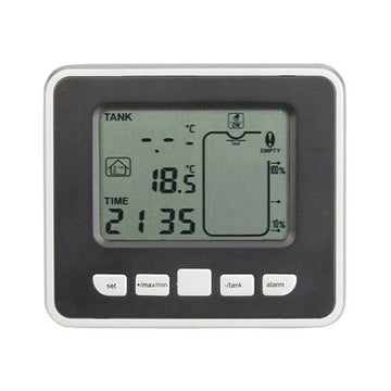 Ultrasonic Water Tank Level Meter w/ Thermo Sensor - 0