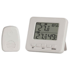 Wireless In & Out Thermometer and Hygrometer - 0
