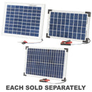 12V Monocrystalline Solar Panel with Clips/Lead-1