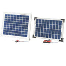 12V Monocrystalline Solar Panel with Clips/Lead-2