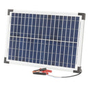 12V Monocrystalline Solar Panel with Clips/Lead-3