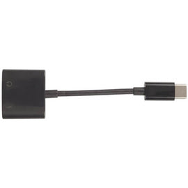 2-In-1 USB Type-C 3.5mm Socket Audio Adaptor - 0