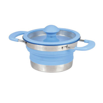 Collapsible Cook Pot with Lid - 0