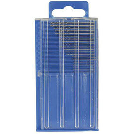 20 Piece Micro Drill Set (Assorted 0.3-1.6mm) - 0