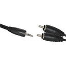 3.5mm Stereo Plug to 2 RCA Plugs Audio Cable (1.5m)-1
