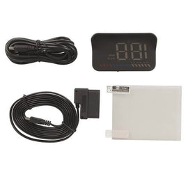 GPS Speedometer Head Up Digital Display w/ OBDII Data - 0