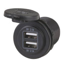 Easy-Install Dual USB Charging Ports Socket (2x2.1A)-1