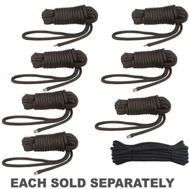 Black Polypropylene Dock/Mooring Line
