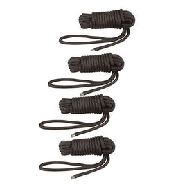 Black Polypropylene Dock/Mooring Line - 0