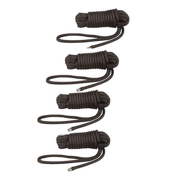Black Polypropylene Dock/Mooring Line - 0