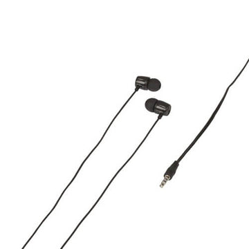 3.5mm Inner Ear Stereo Earphones (Black) - 0