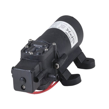 Booster irrigation pumps and sprinklers