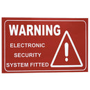 Large Alarm Sticker Warning Stickers-2