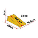 Level Pro Anti Slip Wheel Chock and Ramp (Set of 2)-2