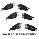 2 x RCA Plugs to 2 x RCA Sockets Audio Cable-1