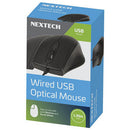 NEXTECH Wired USB Optical Mouse (1000DPI Black)-2