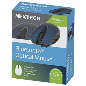 NEXTECH Symmetrical Design Bluetooth Mouse (800-1600DPI) - 0