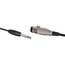 6.5mm Mono- Socket Plug Audio Lead (XLR/3P 6M)-1