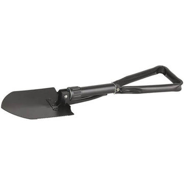 Portable Folding Spade Shovel with Pick and Saw - 0