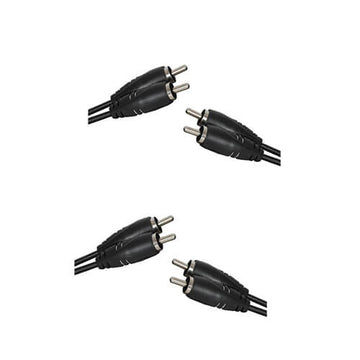 2 x RCA Plugs to 2 x RCA Plugs Audio Cable - 0
