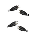 2 x RCA Plugs to 2 x RCA Plugs Audio Cable-3