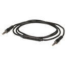 3.5mm Plug to Plug Cable with Mic and Volume Control (1m)-1