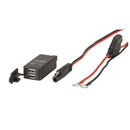 Dual USB Port Charger with Voltage Display (12/24VDC)-2