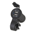 Motorcycle Dual USB Socket Mount-1