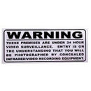 Surveillance Warning Sticker-6