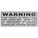 Surveillance Warning Sticker-5