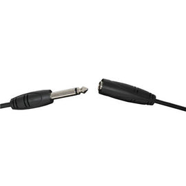 6.5mm Mono Plug to 6.5mm Mono Socket Audio Cable (Female 5m) - 0