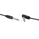 6.5mm Mono Plug to 6.5mm Mono Plug Aud Cabl (Right Angle 3m)-2