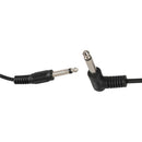 6.5mm Mono Plug to 6.5mm Mono Plug Aud Cabl (Right Angle 6m)-1