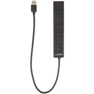 Digitech 7 Port USB 3.0 Slimline Hub - 0