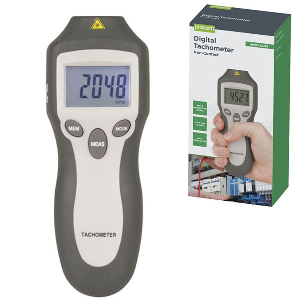 Non-contact Digital Tachometer with Case - His Gifts ...