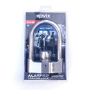 Kovix 96mm Stainless Steel U-bar Coupling Lock with Alarm-1