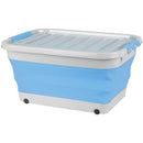 Blue Pop Up Tub with Lid-4