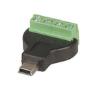 USB 2.0 Mini B Plug to 4-Way Screw Header Adaptor-1