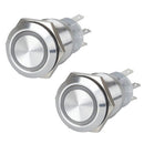 Illuminated IP67 Metal Pushbutton Momentary Switch-2
