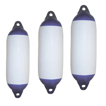 Inflatable Blue Tip Boat Fender - 0