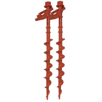 6 Pack Rovin Spiral Tent Pegs - 0
