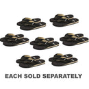 Black Mens Jack Tar Thongs-1
