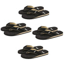 Black Mens Jack Tar Thongs-2